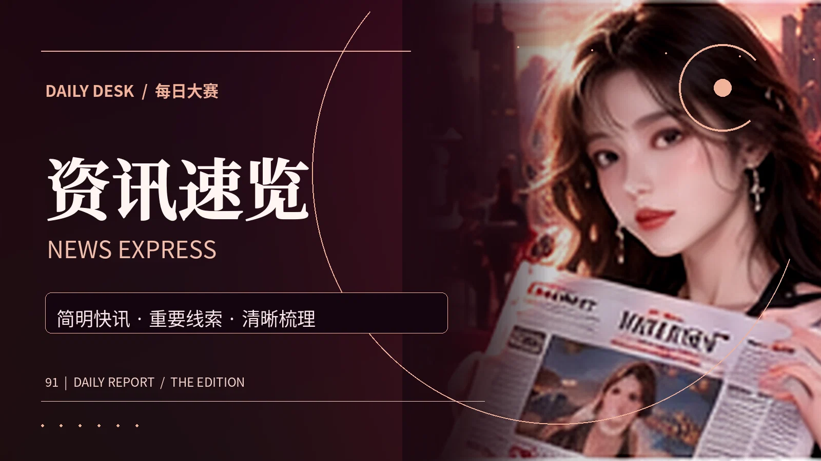 资讯简报与编辑速读